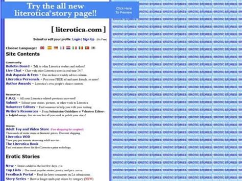 Literoticaa com - Live Webcams 344 Models jetzt online! Alle Modelle anzeigen. online. bei LitWebcams. Swipe, um zu sehen, wer jetzt online ist! Schließen. Neue kostenlose erotische Geschichten, die in den letzten Tagen zu Literotica hinzugefügt wurden. 